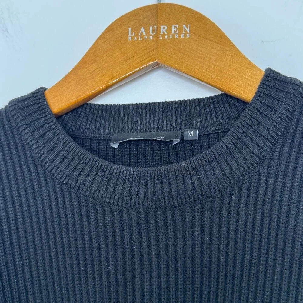 White‎ House Firenze ribbed fisherman sweater  MS156